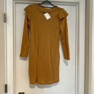 Stylish Mustard Dress